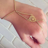 bijou de main léopard