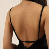 collier de dos argente petites perles