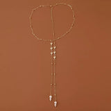 collier de dos coeurs dores pendentifs