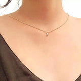 collierde dos double chaine doree avec strass