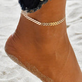Braided anklet