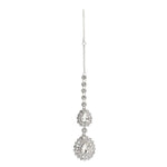 Bijou de tête argent diamant