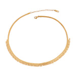 collier choker avec forme rétro