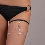 chaine de cuisse perles et pendentifs demer